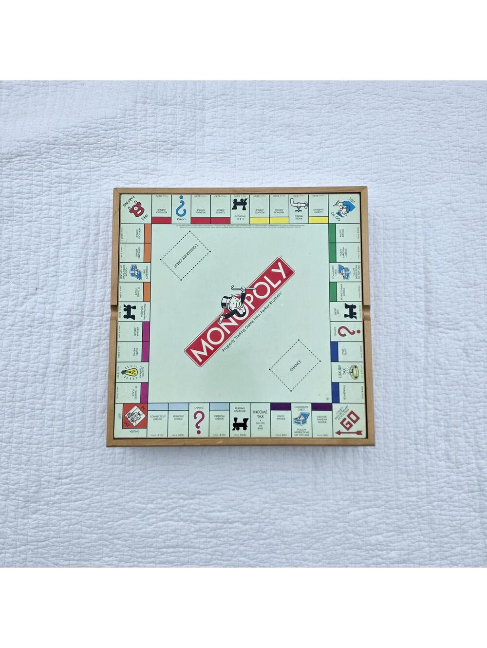 Monopoly 6 in 1 Wood Cabinet (Sorry, Chess, Checkers, Domino & Cribbage)